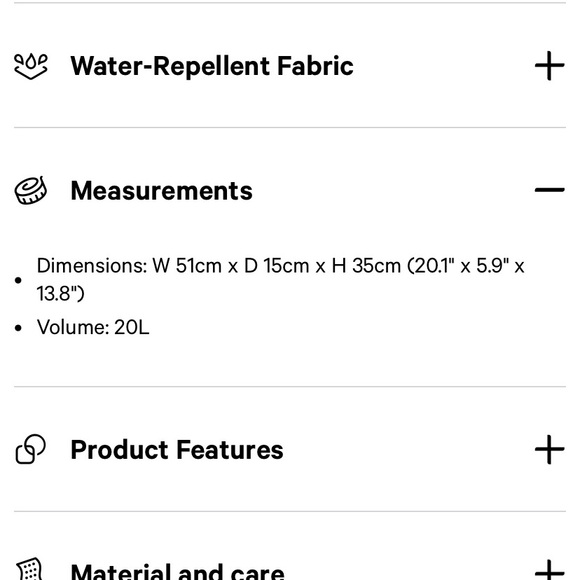 Lululemon Daily Multi-Pocket Tote Bag 20L in Crater Blue - Picture 3 of 4